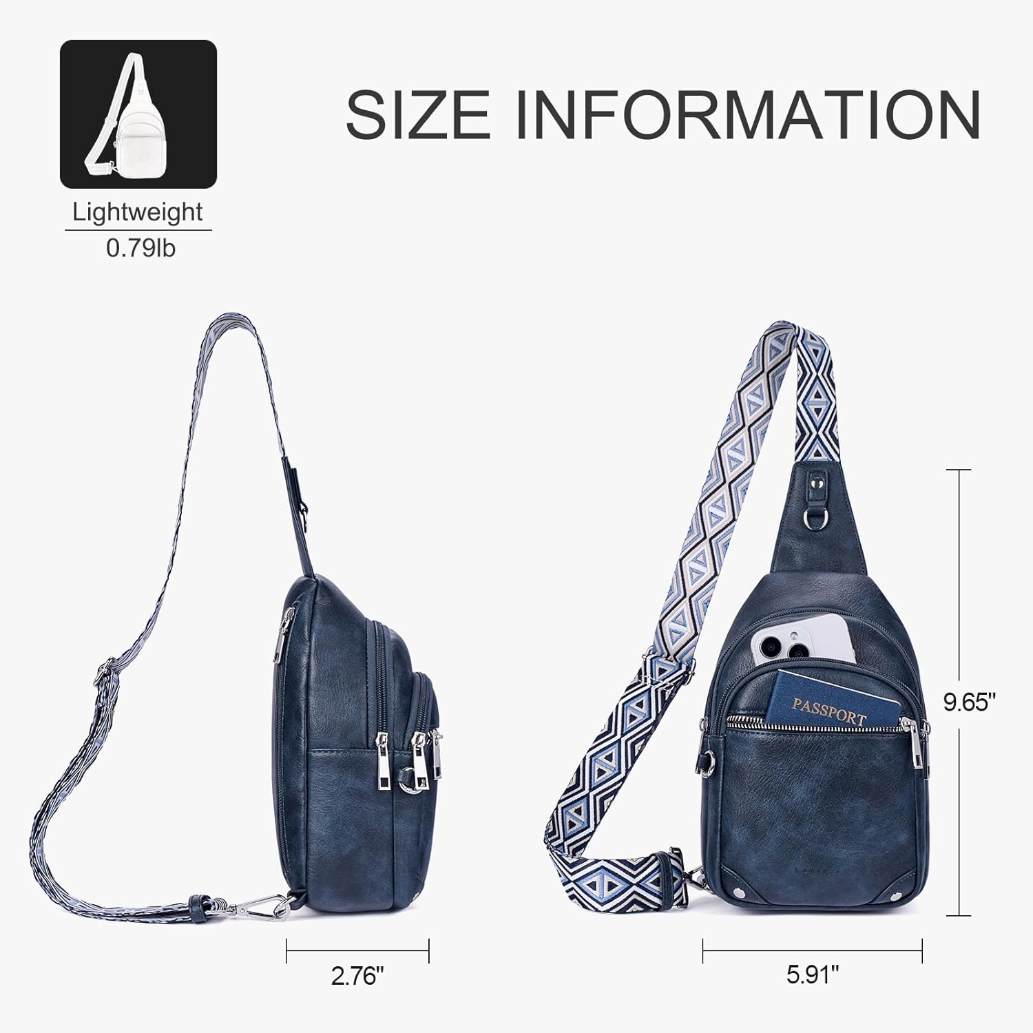Lexiyat Bolsos cruzados antirrobo para mujer, bolsa de viaje para e...