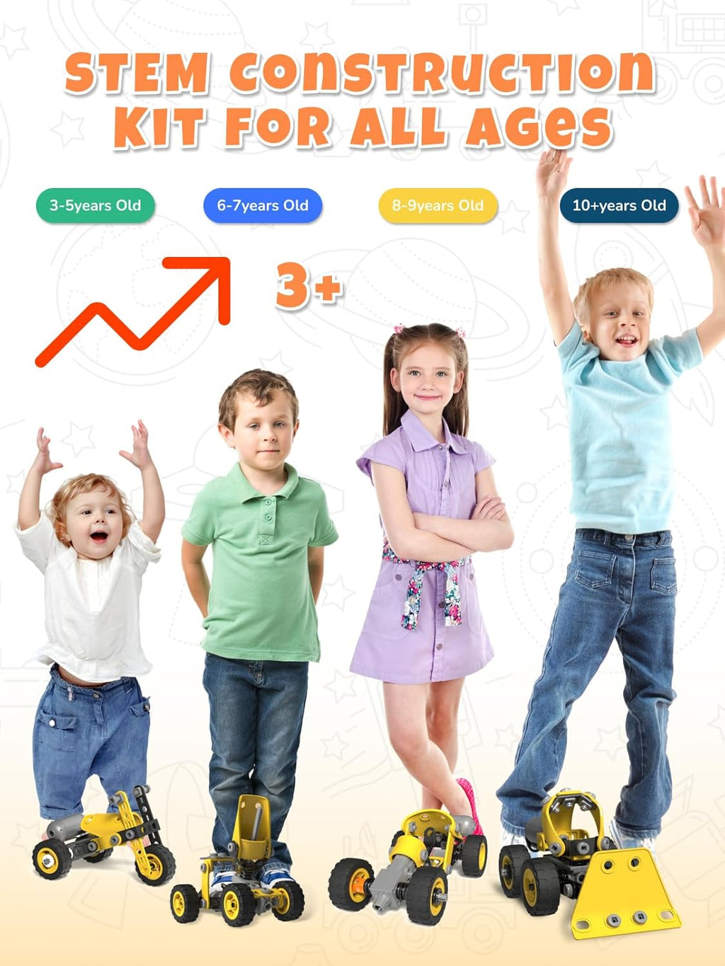 Juguetes STEM para niños de 5, 6, 7, 8+ años, regalos de cumpleaños...