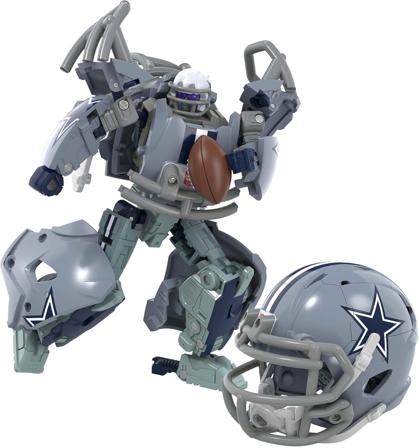 Transformers NFL Dallas Cowboys Starblitz - Figura de acción de 5.5...
