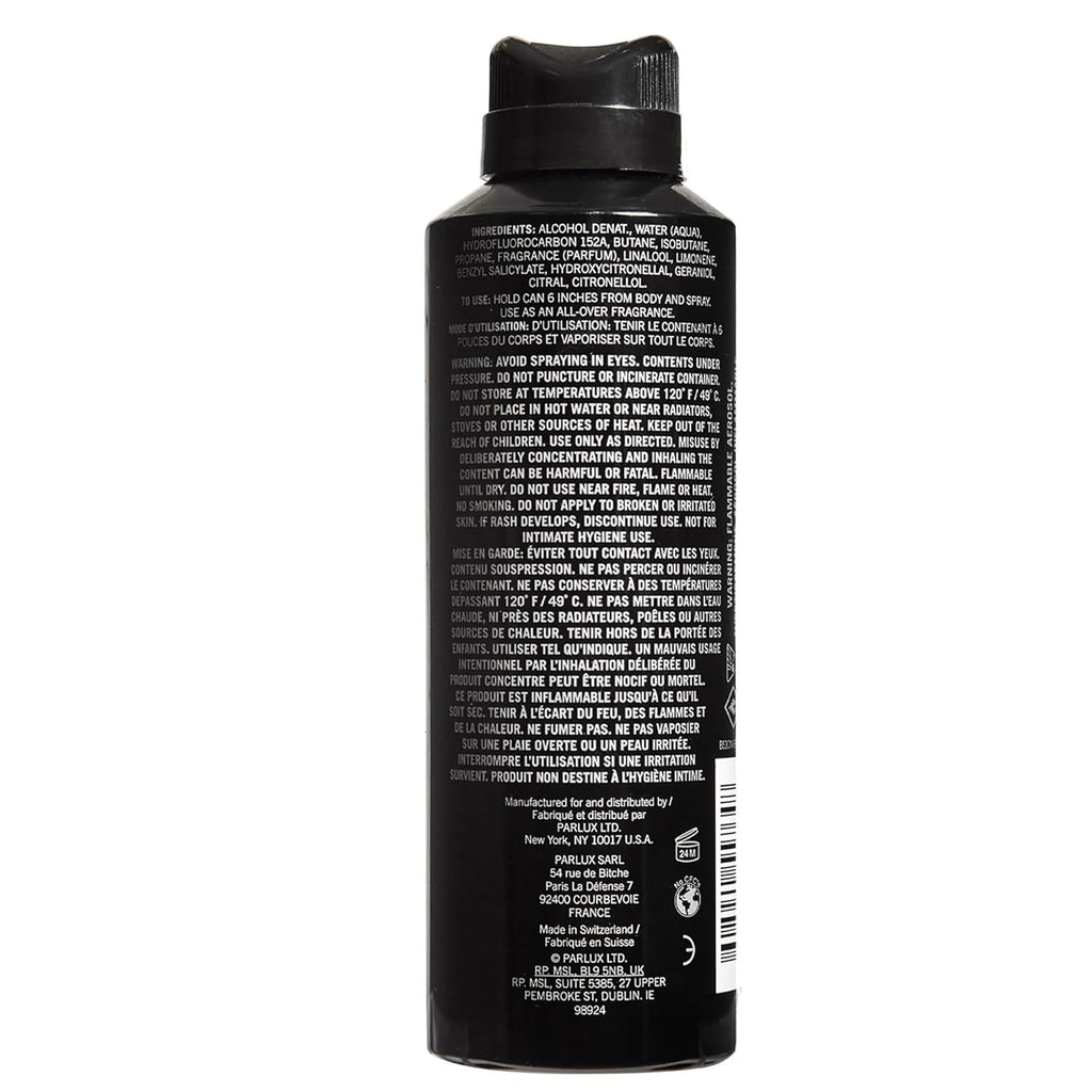 Kenneth Cole Black All Over Body Spray para hombres, fragancia arom...