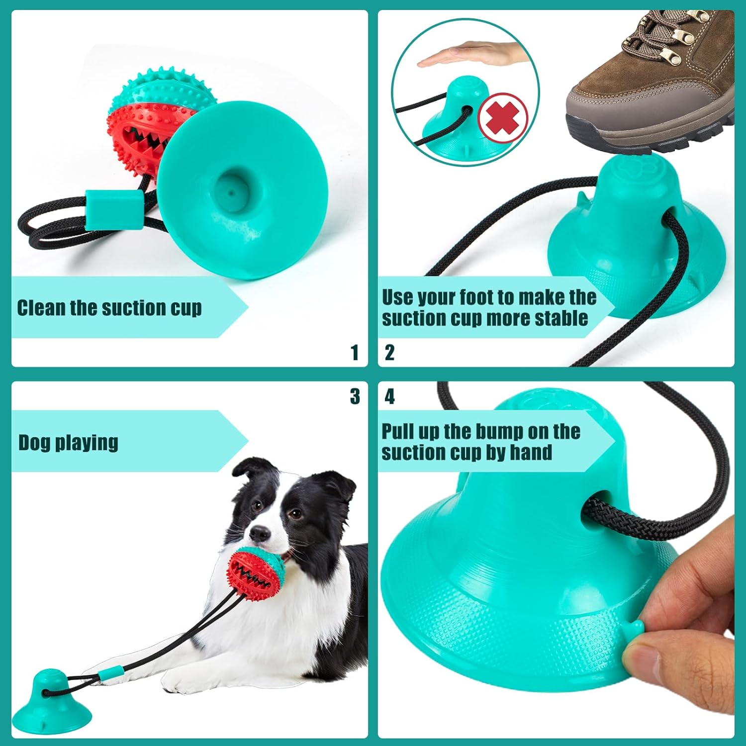Askhald Juguetes para Perros Juguetes Masticables para Masticadores...