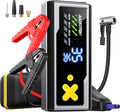 AUXITO Arrancador de 9000 A con compresor de aire de 160 PSI para t...