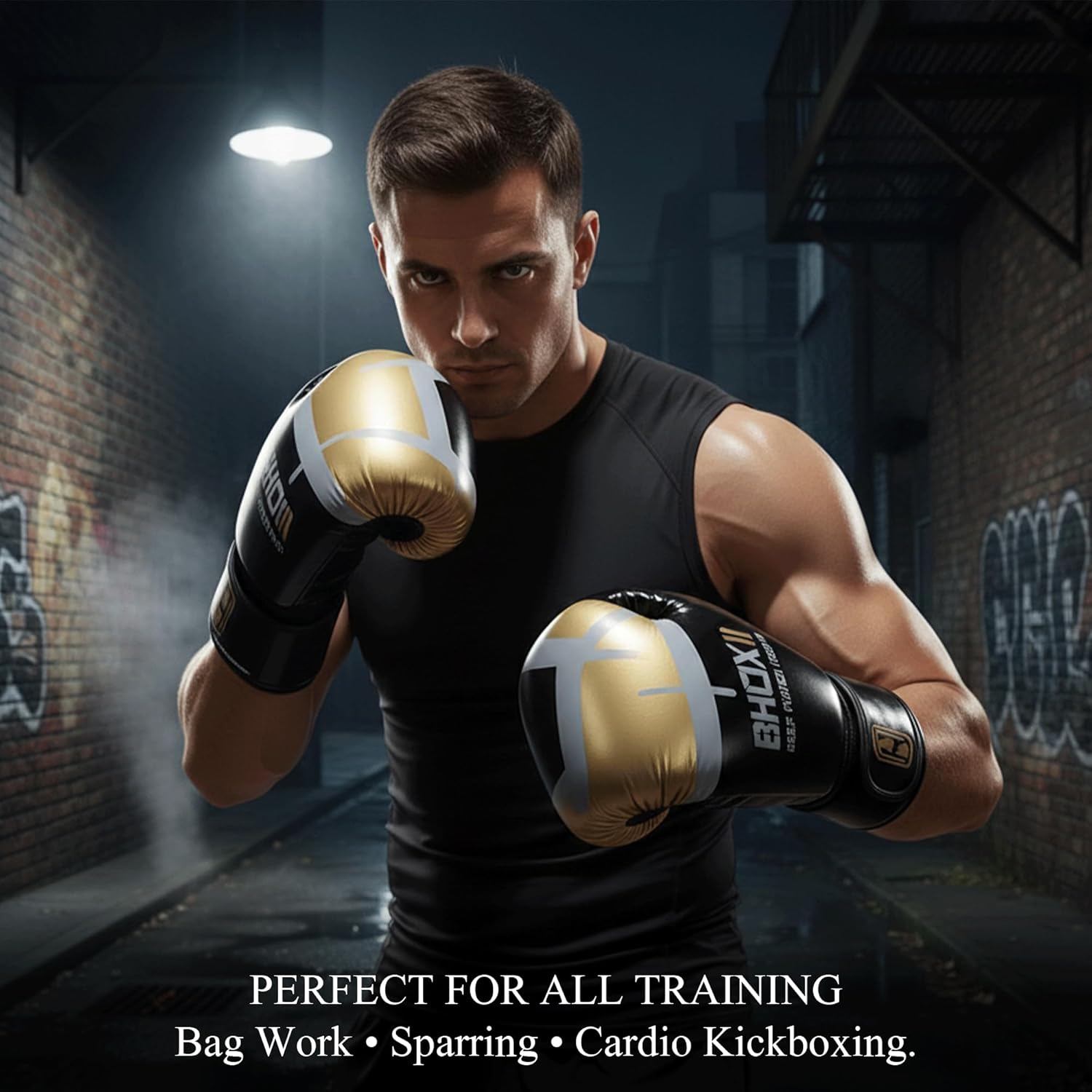 EVERVA HUB -Guantes de boxeo \u2013 Guantes de entrenamiento de pie...