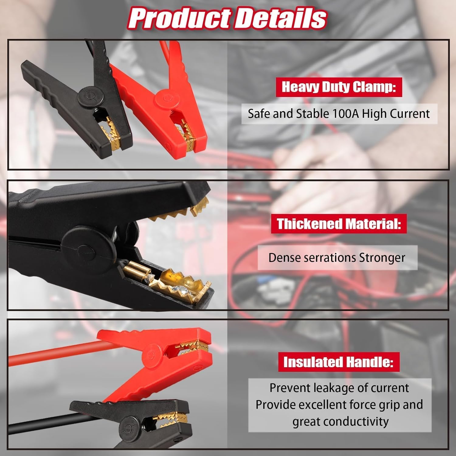 Adaptador de arranque de batería para Craftsman de 20 V, cables de...