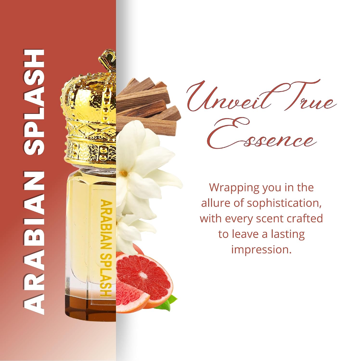 ARABIAN PERFUMES &amp; OILS ARABIAN SPLASH - Aceite de perfume sin...