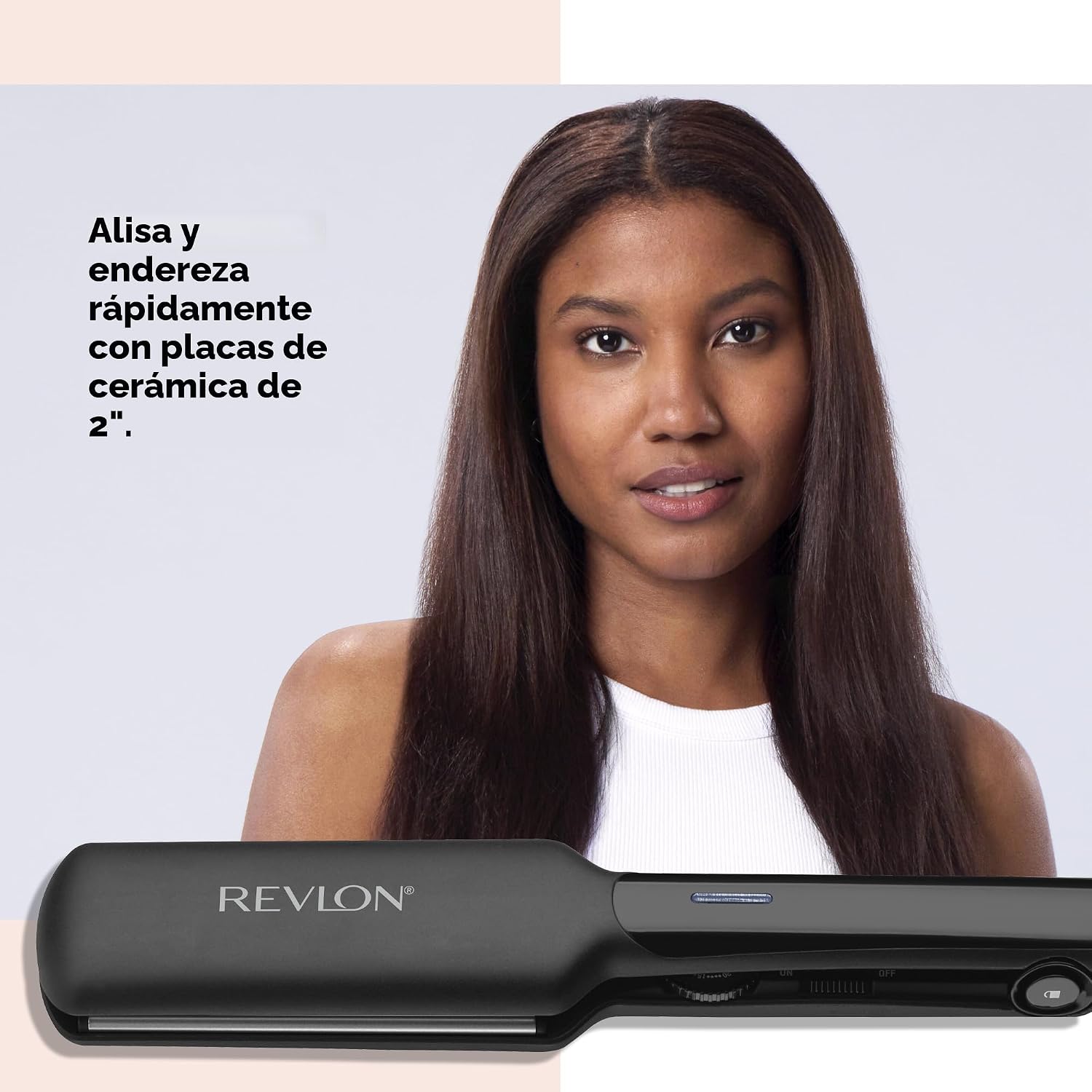 REVLON Plancha Alisadora de Cerámica Smooth and Straight | Resultad...