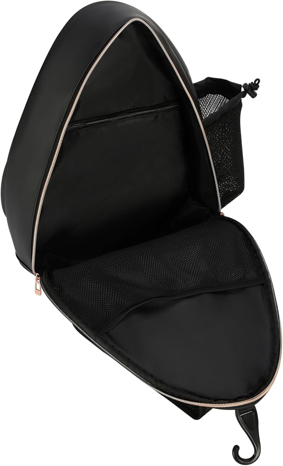 Uriyesobida Mochila de Tenis Cruzada de un Hombro de PU Blanco para...