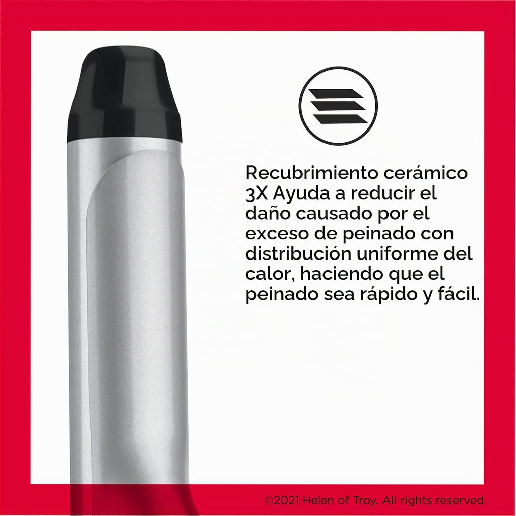 Revlon Perfect Heat Rizadora de Cerámica Triple | Para Rizos Suaves...