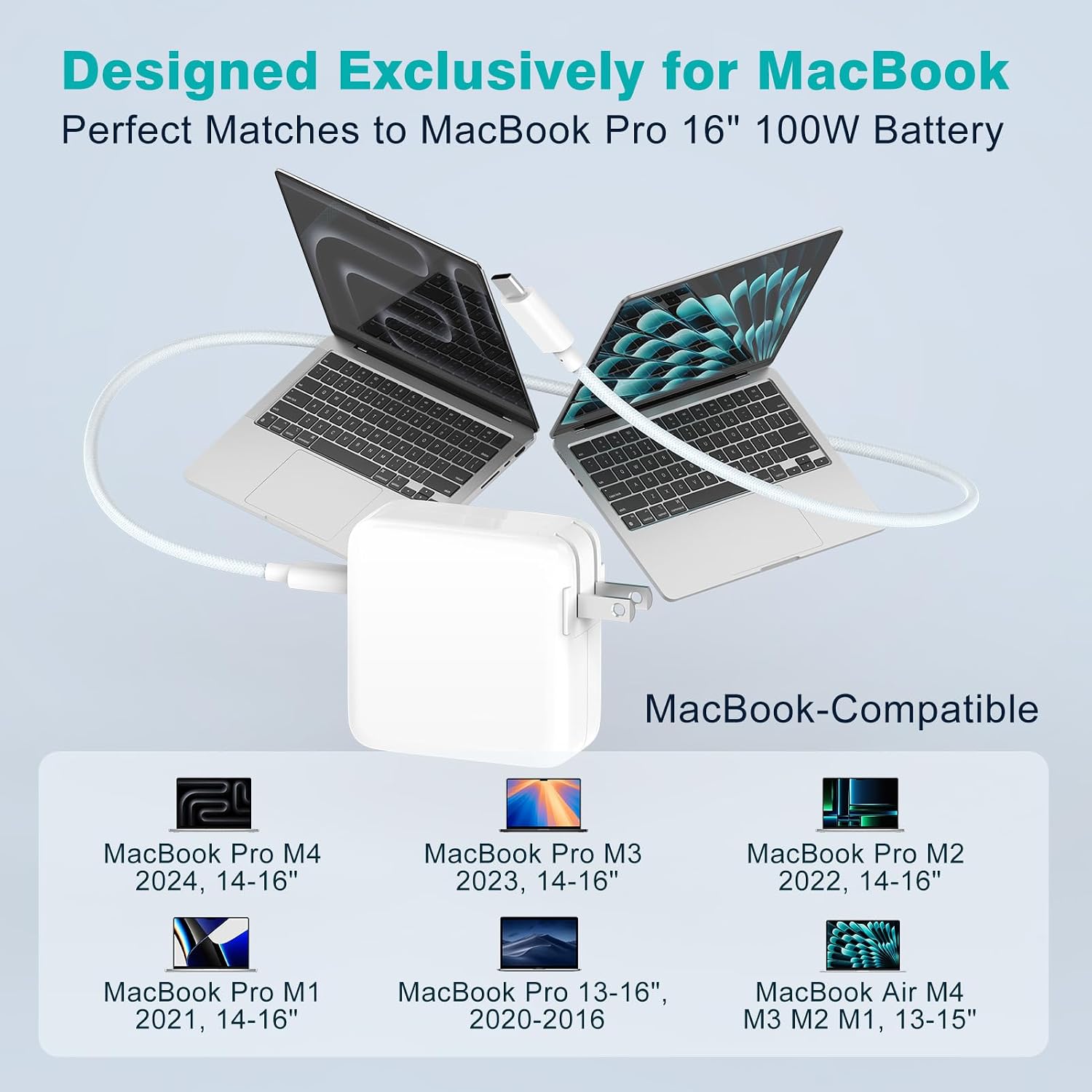 Cargador para MacBook Pro 16 14 pulgadas MacBook Air 15 13 pulgadas...