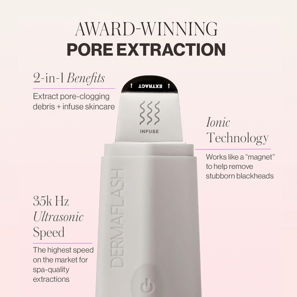 DERMAFLASH DERMAPORE+ Dispositivo de cuidado de la piel, extractor...
