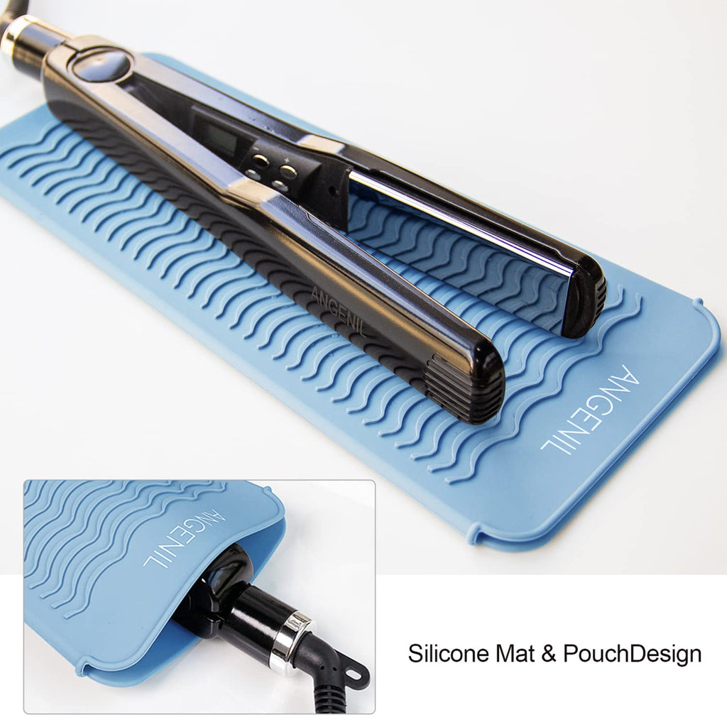 ANGENIL Funda de almohadilla de silicona resistente al calor para v...