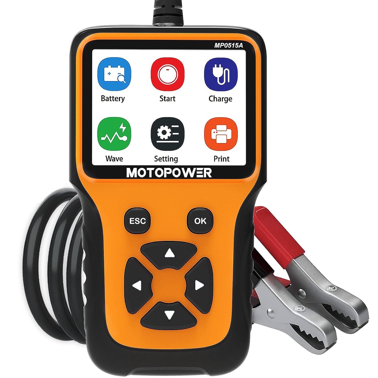 MOTOPOWER MP0515A 12V Probador de batería de coche Automotriz 100-2...