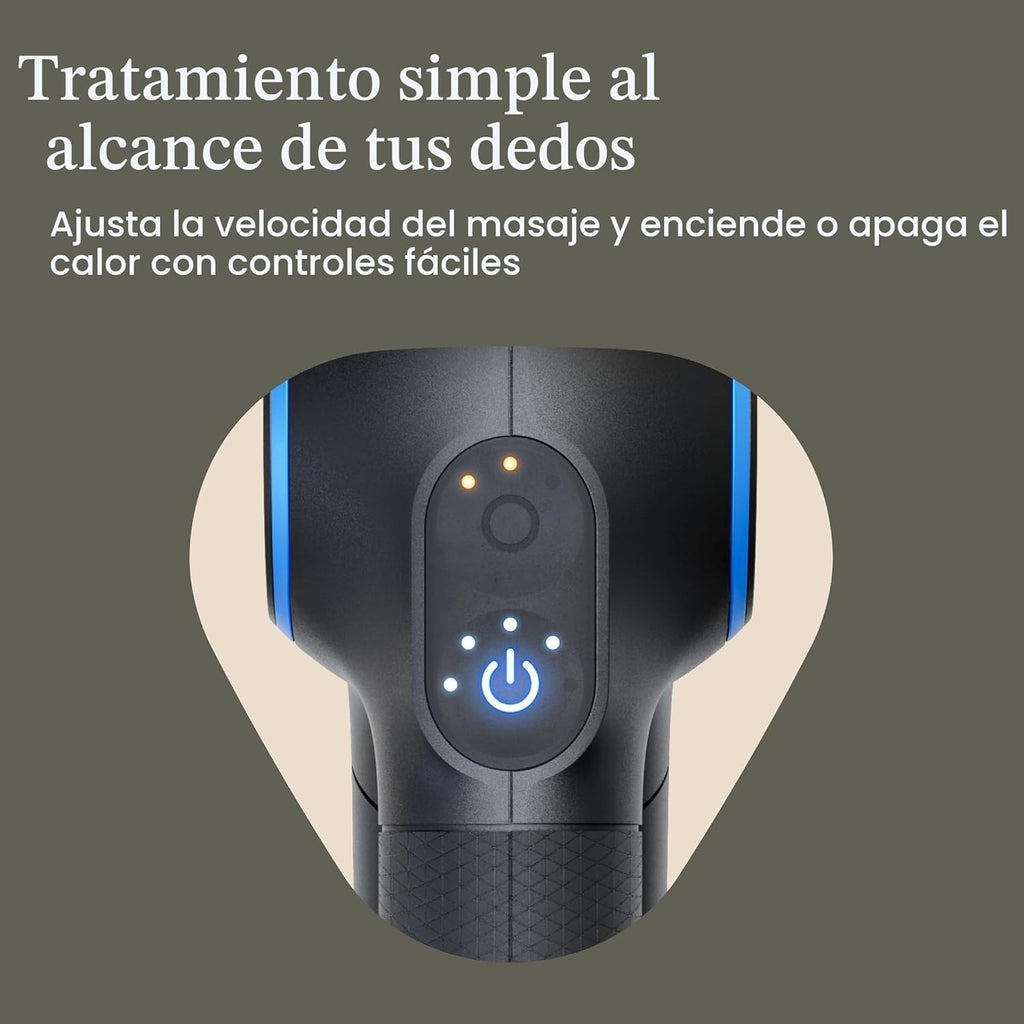 TheraGun Therabody Prime Plus - Potente pistola de masaje térmica p...