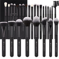DUcare Juego de brochas de maquillaje profesional, 27 piezas, juego...