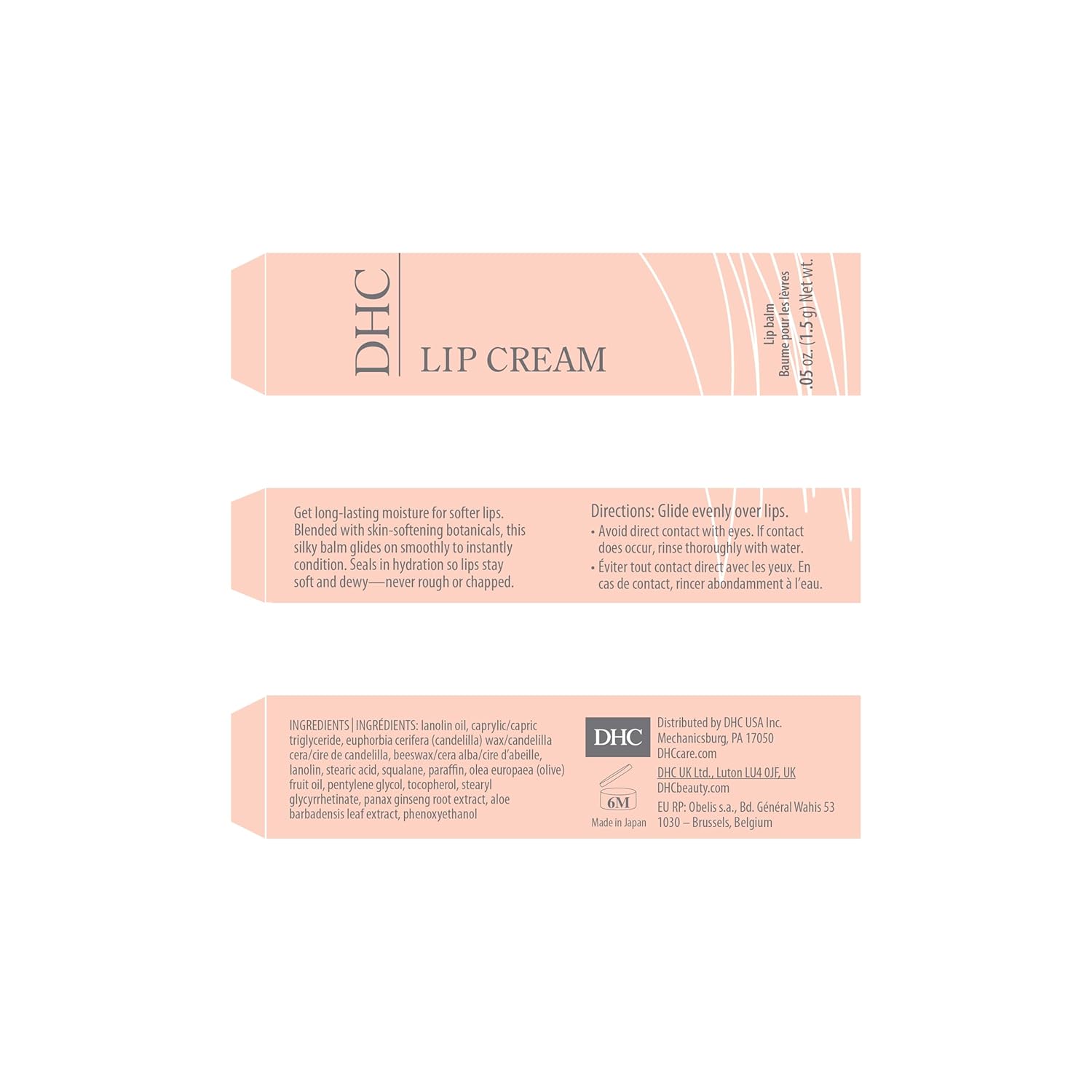 DHC Aceite limpiador profundo y crema de labios, aceite limpiador f...