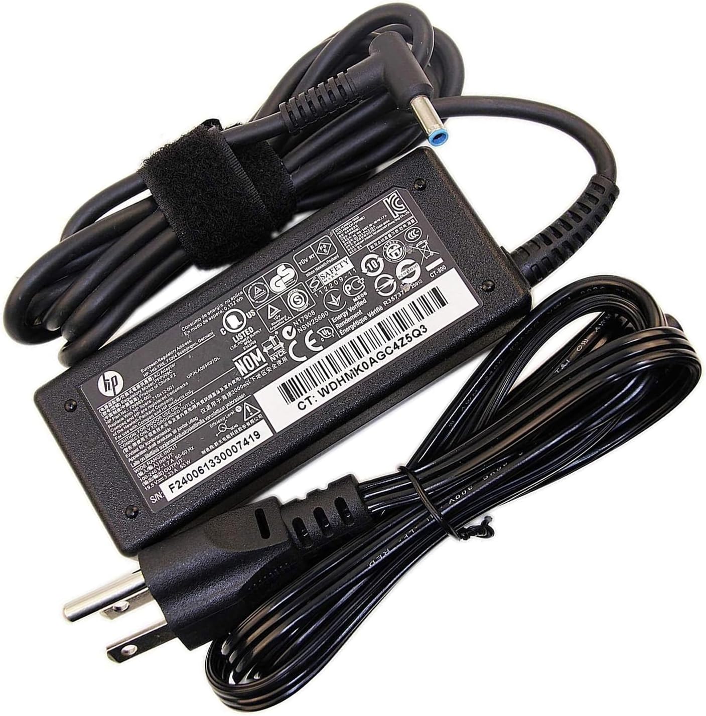 Sunshare Cargador de alimentación de CA de 65 W, compatible con por...