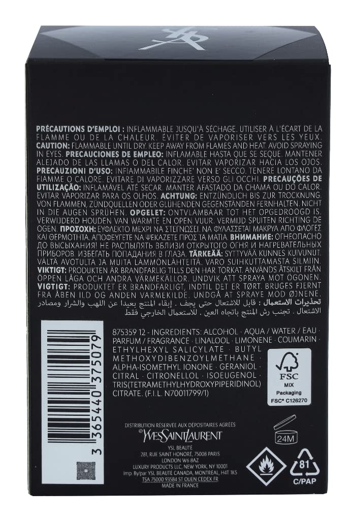 Yves Saint Laurent La Nuit De L'Homme de Yves Saint Laurent par...