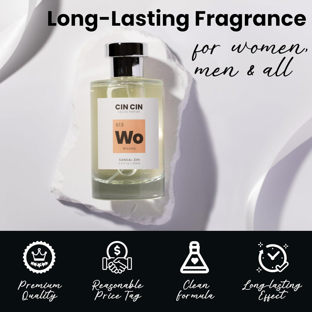 Cin Cin Sandalia Zen Woody 613 EDP 3.4 fl oz Inspired by S@ntal 3.3...