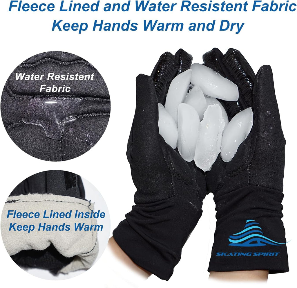 Skating Spirit Guantes de protección de palma acolchados de gel par...