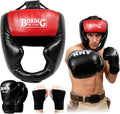 YORWHIN Protector de cabeza de combate con guantes - Casco de segur...