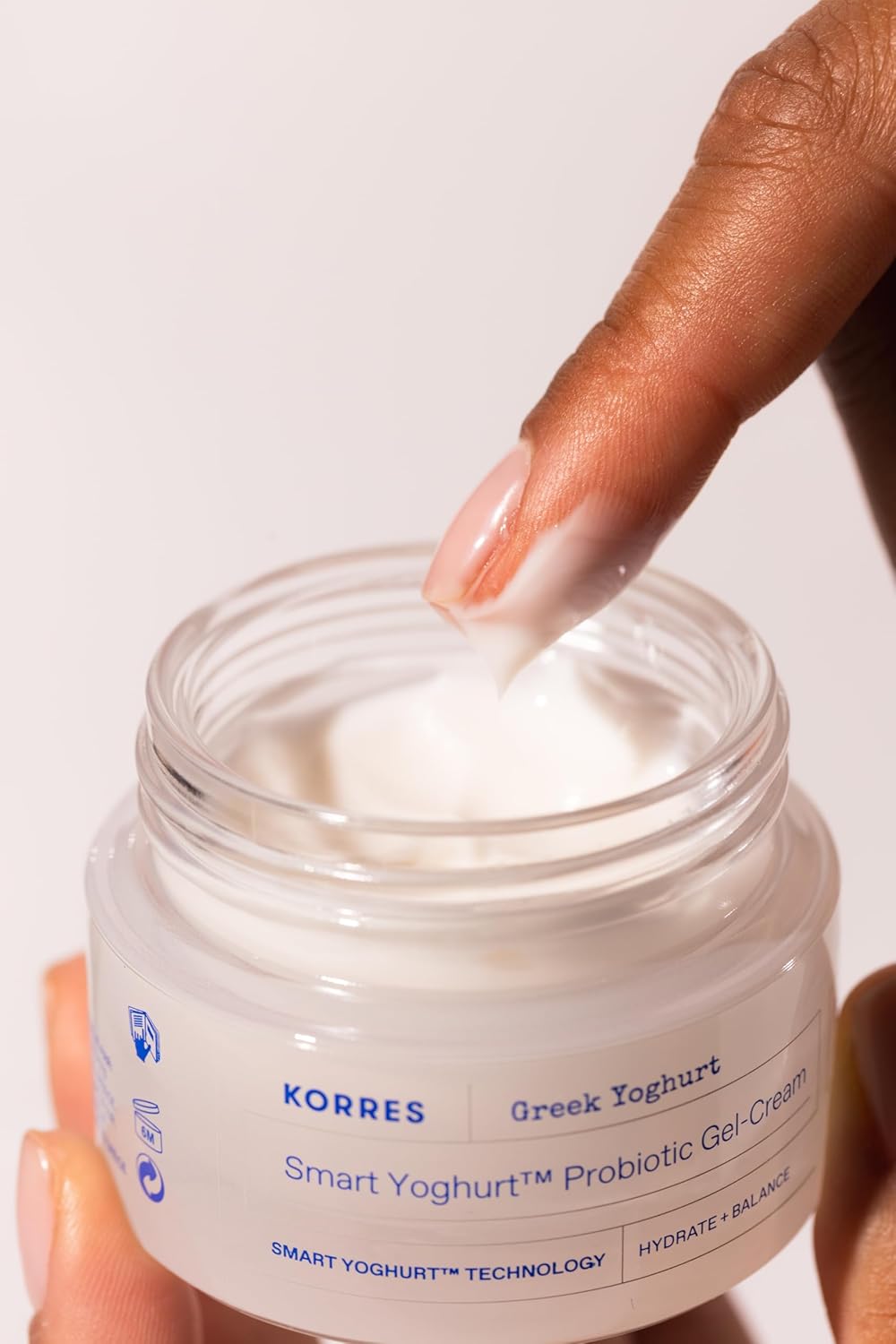 KORRES Yogur griego - Gel probiótico nutritivo, hidratante facial l...
