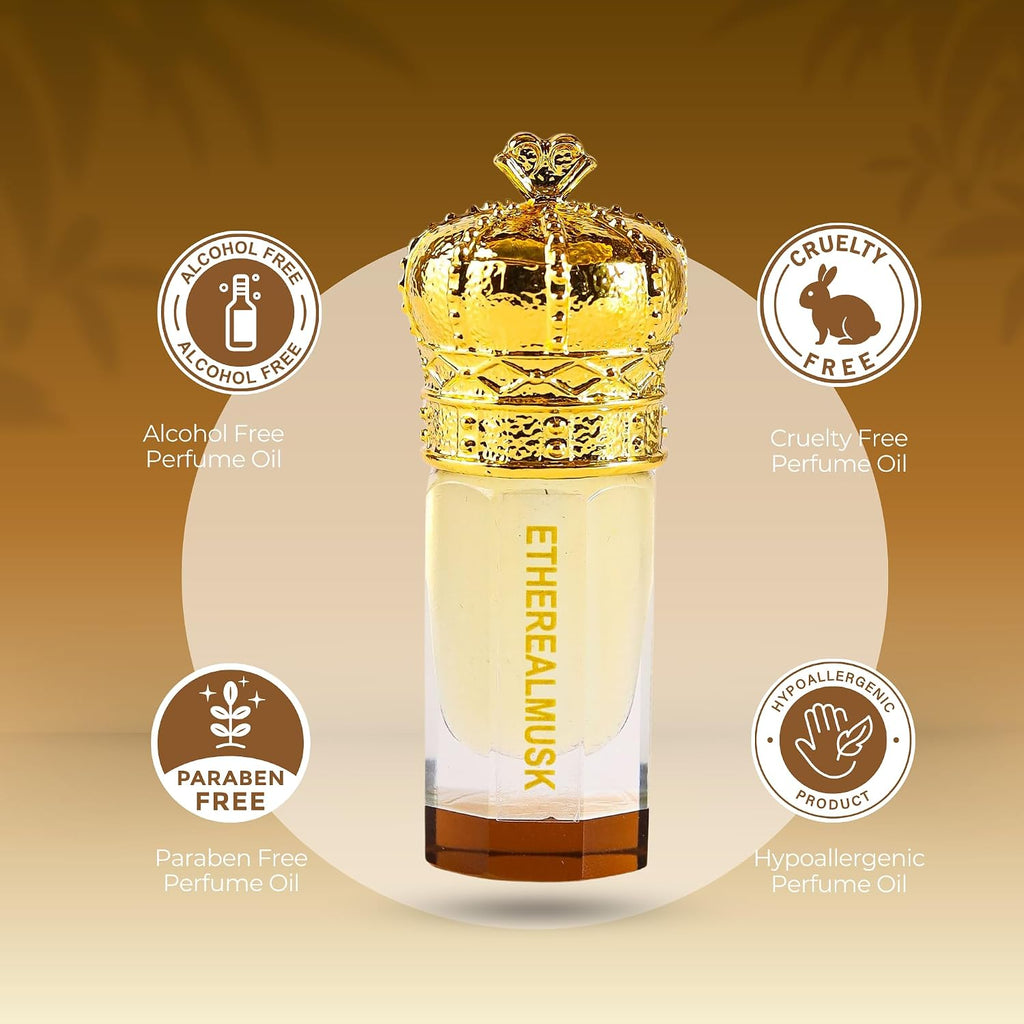 ARABIAN PERFUMES &amp; OILS Aceite de perfume de almizcle etéreo, a...