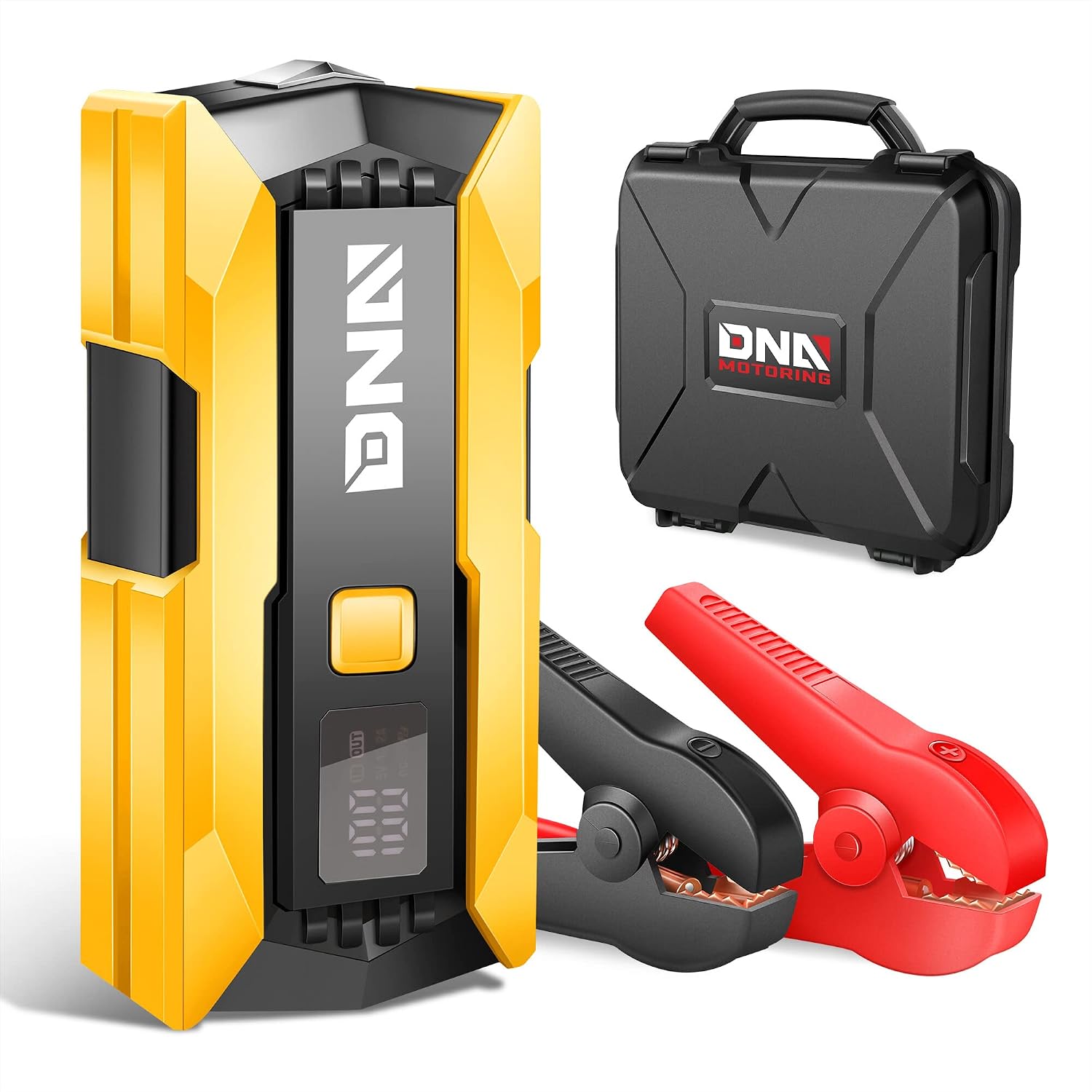 DNA Motoring Batería de coche portátil multifunción de 12 V 2000 A...