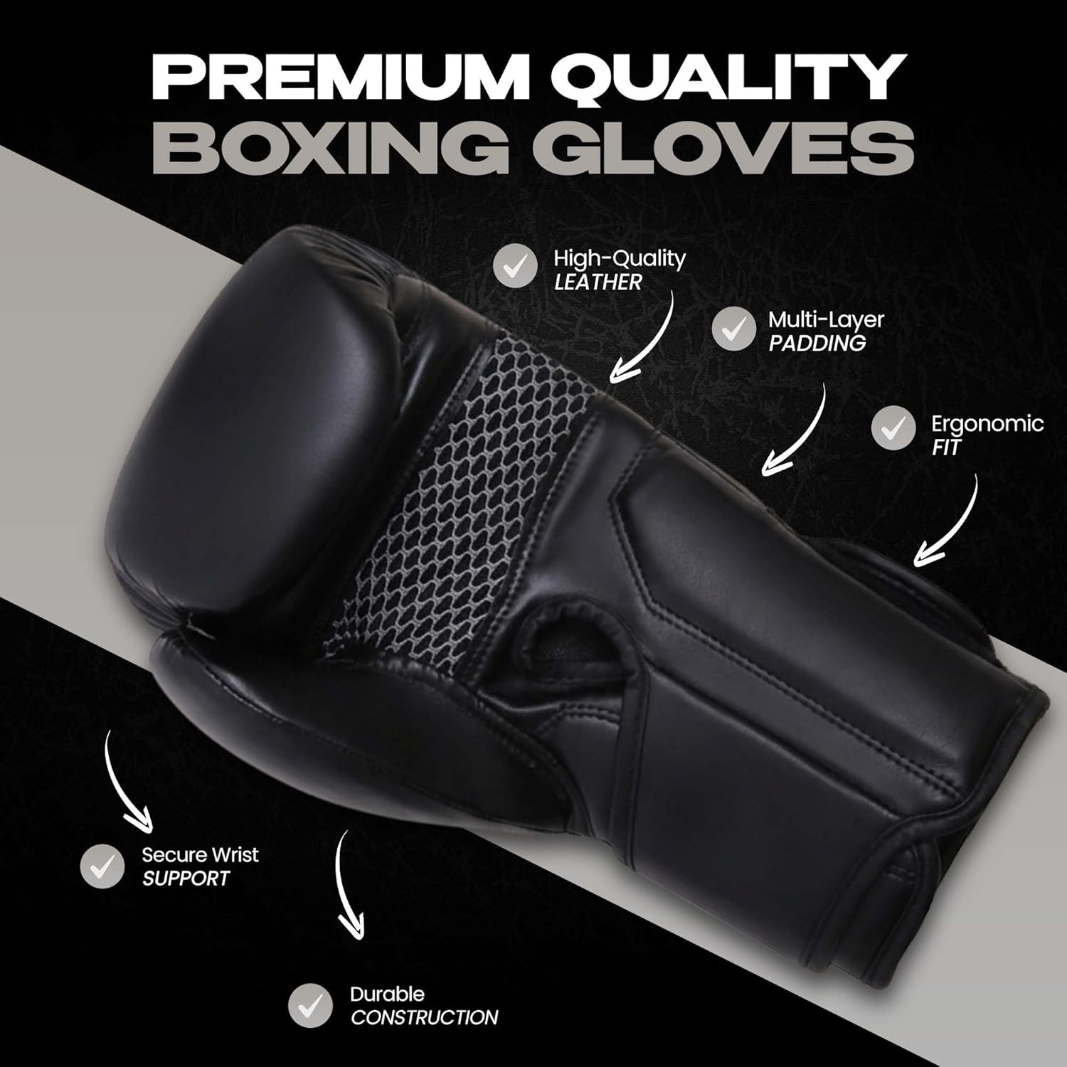 Juego de guantes de boxeo Green Hill para hombres y mujeres \u2013...