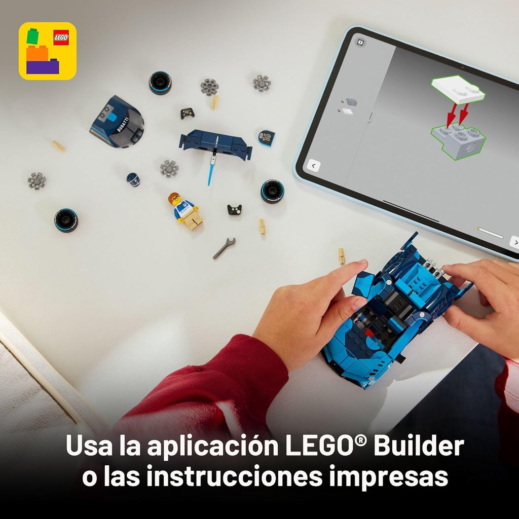 LEGO Speed Champions Bugatti Vision Gran Turismo Hyper Sports Car B...