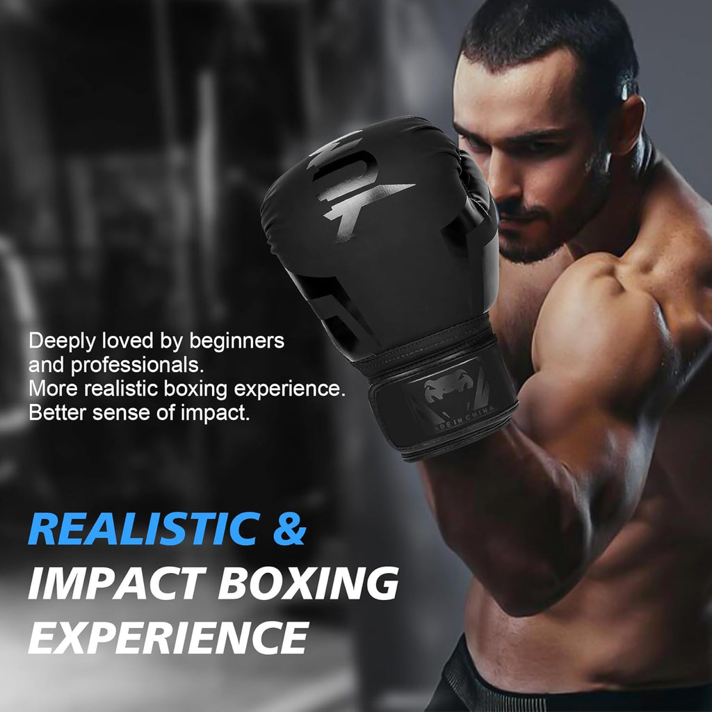 Inmorven Guantes de Boxeo, Entrenamiento Sparring, Muay Thai MMA Ki...