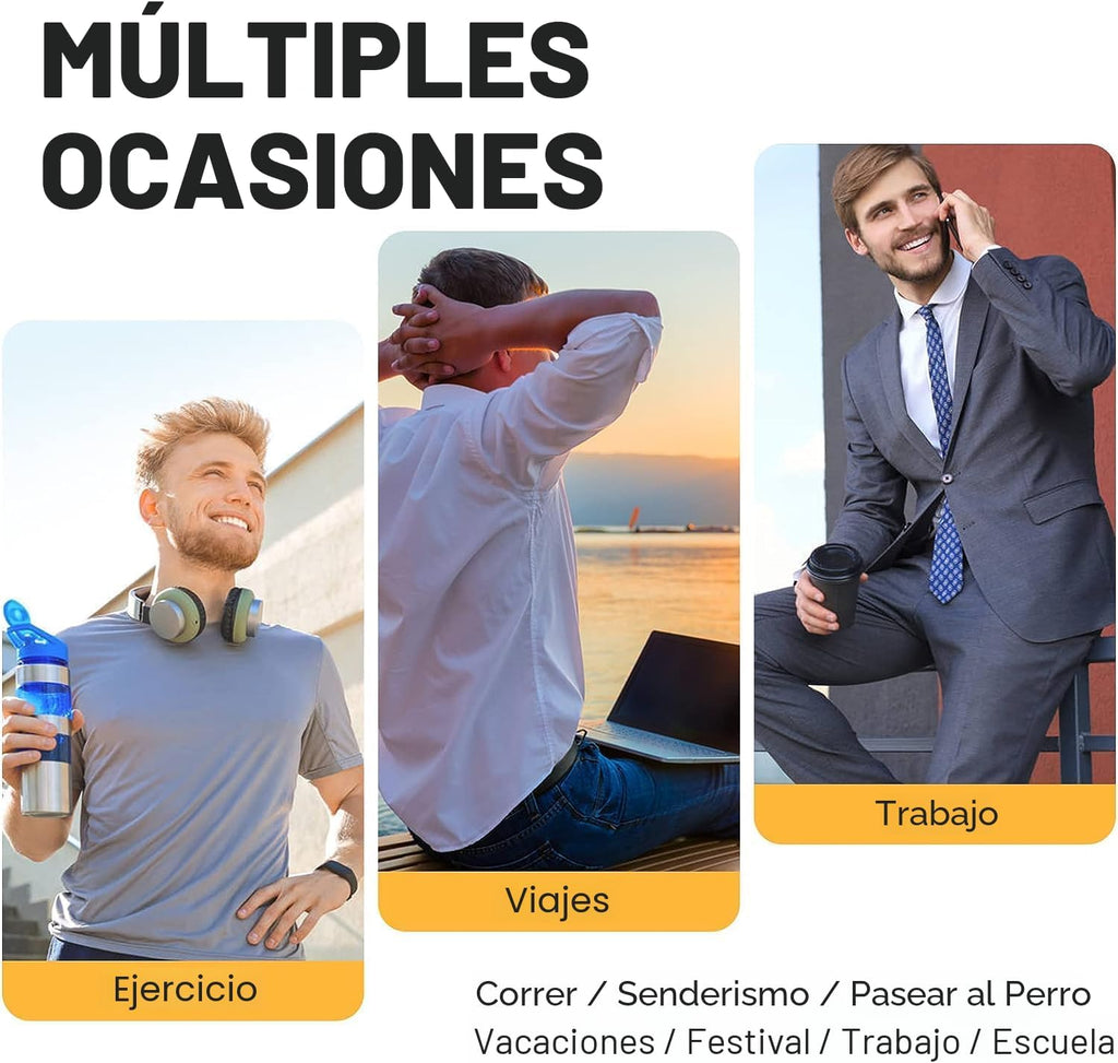 Peicees Bolso Bandolera Impermeable Bolsa Cruzada Para Hombres Moch...