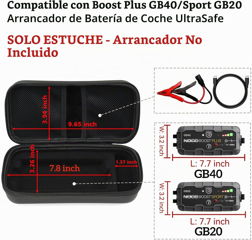 Funda de almacenamiento con protección EVA Gleegi Compatible con ar...