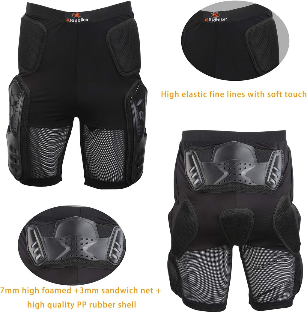 Almohadillas 3D para glúteos, pantalones cortos acolchados de prote...