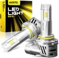 AUXITO Bombillas 9005\/HB5, 50.000 lm de ultra brillo, tamaño halóg...