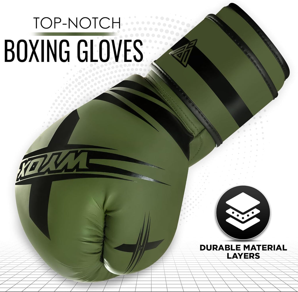 WYOX Guantes de boxeo para niños de 4 onzas, 6 onzas, 8 onzas, guan...