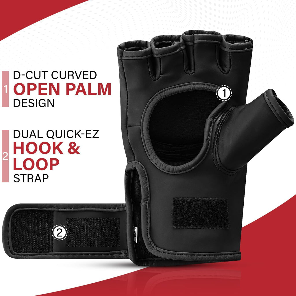 BEAST RAGE Guantes de artes marciales para hombres y mujeres, guant...