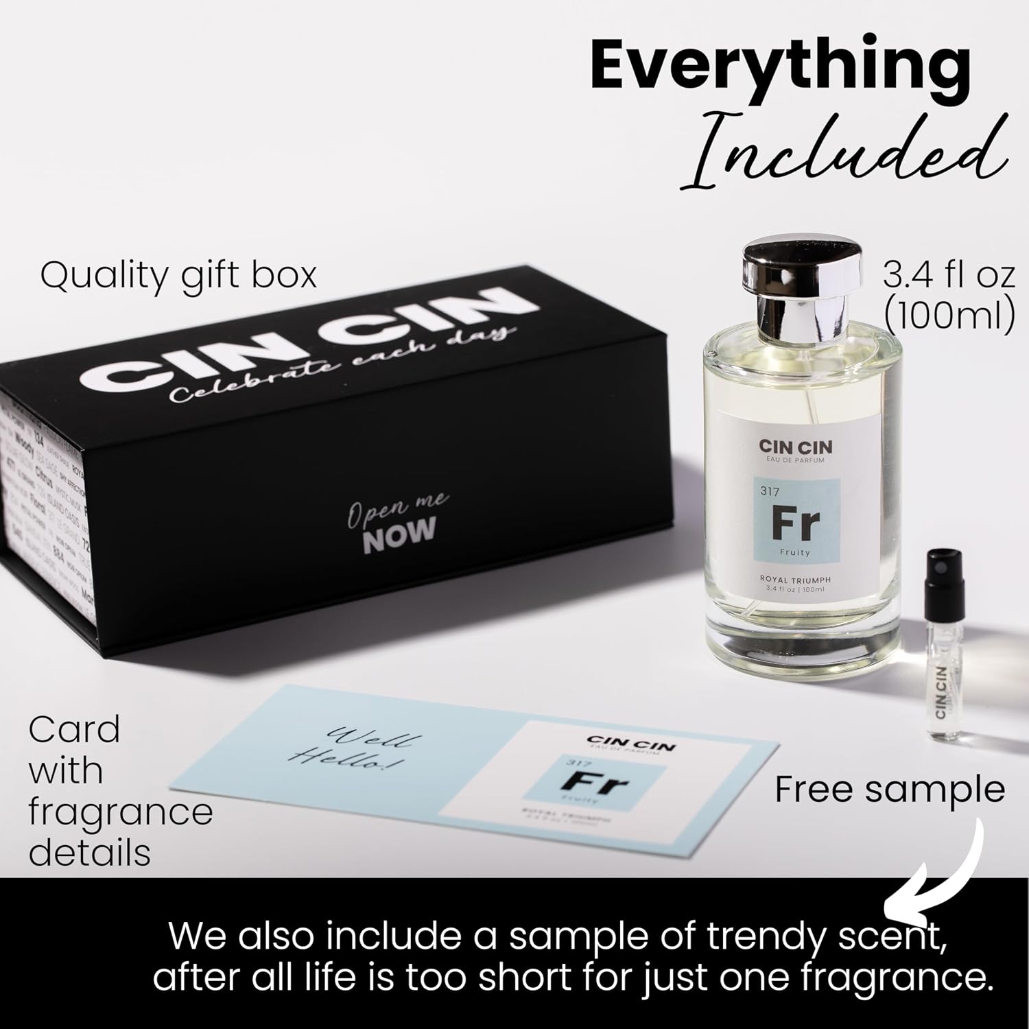 Cin Cin Royal Triumph - Fruity 317 EDP 3.4 fl oz Inspired by C. A.v...