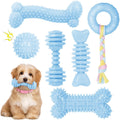 CGBD Juguetes para cachorros, paquete de 6 juguetes masticables par...