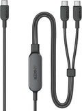 Cable Anker, Cable USB C a USB C de 6 pies 2 en 1 140W máx., carga...