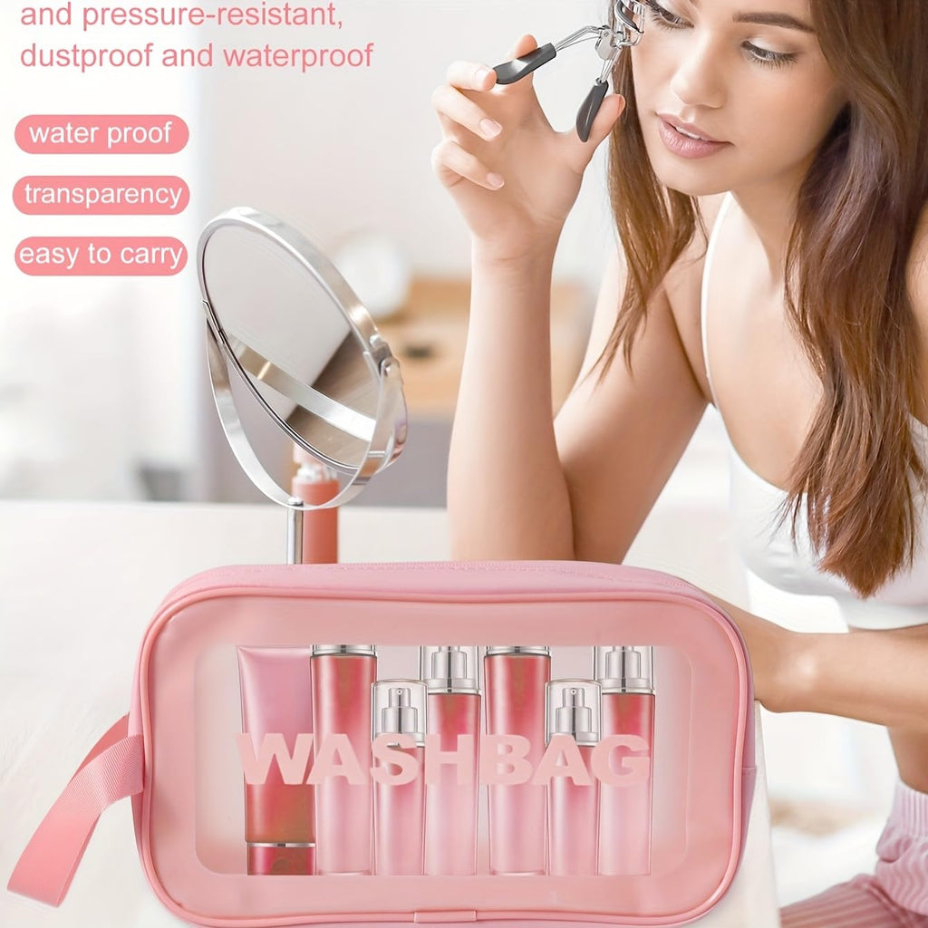 HGHDBT Juego de 70 brochas de maquillaje rosadas, kit de maquillaje...