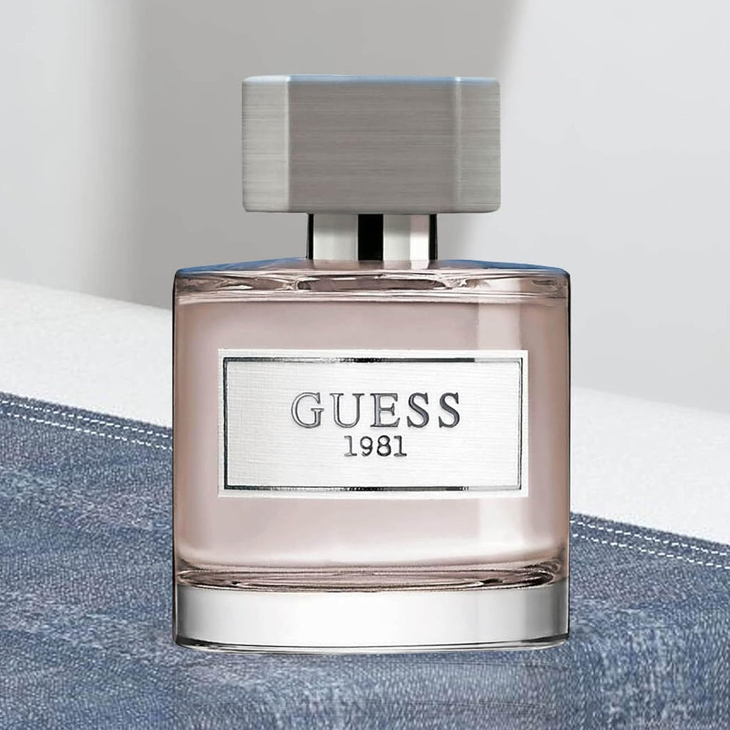 GUESS 1981 Eau De Toilette Colonia Spray para hombre, 3.4 onzas líq...