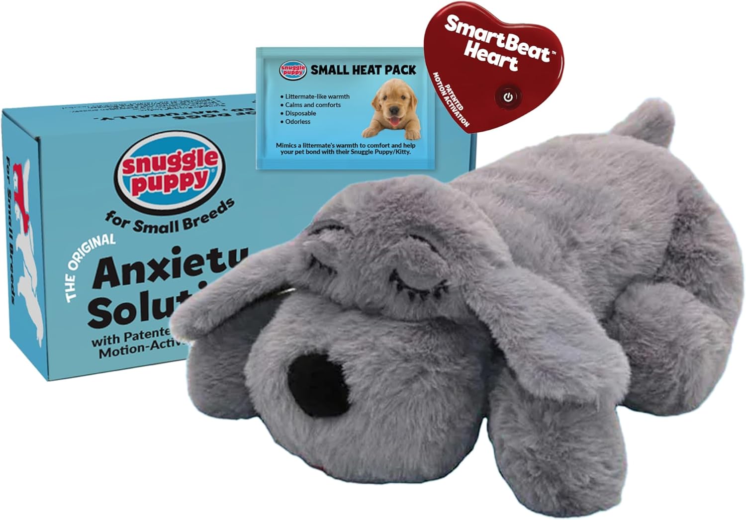 Snuggle Puppy Junior - Juguete para cachorros con latido del corazó...