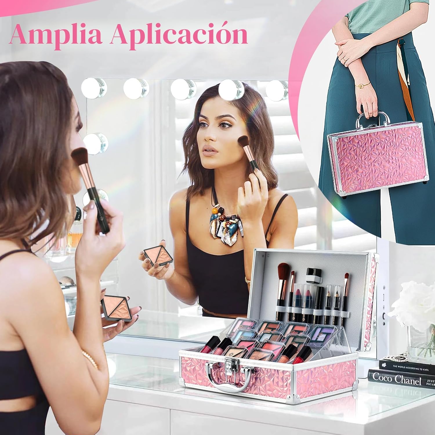Color Nymph Kit de Maquillaje Inicial para Niñas Preadolescentes, E...