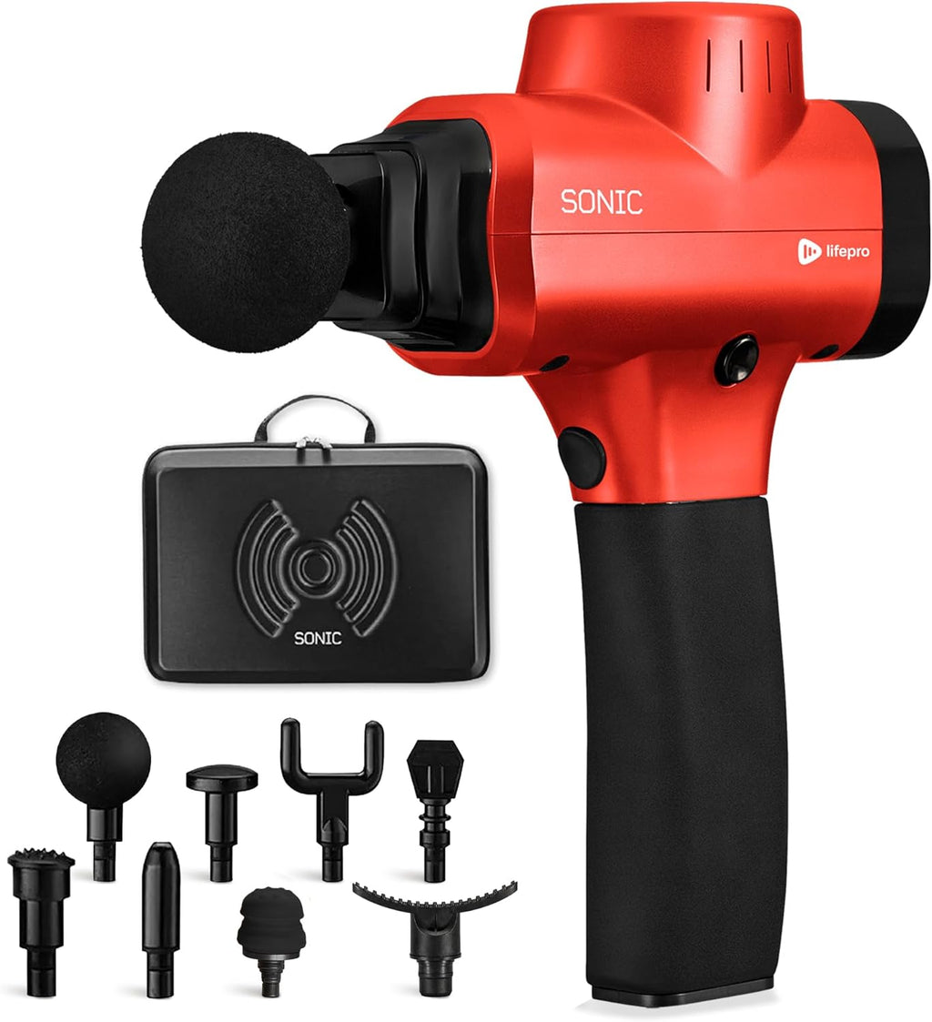 LifePro Pistola de masaje y soporte para pistola de masaje (se vend...