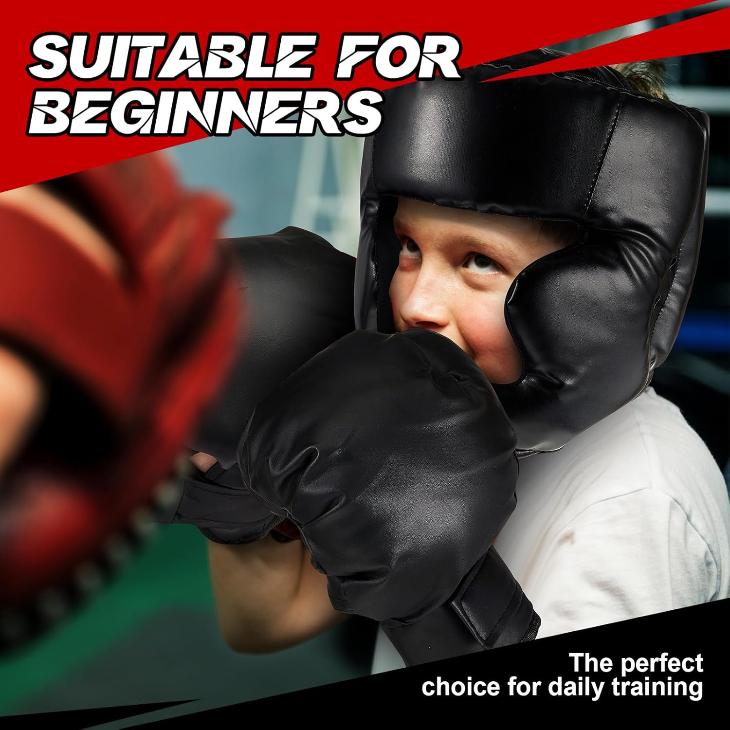 Kanayu Juego de 12 piezas de equipo de boxeo para niños principiant...