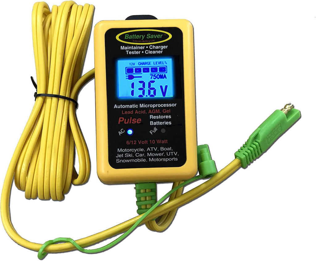 Battery Saver Mantenedor y probador de pulsos de 6V\/12V de 10 vati...