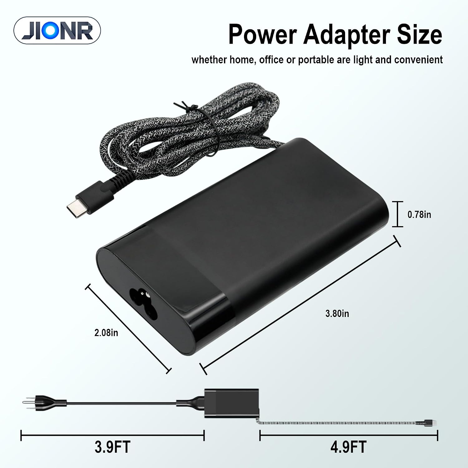 Cargador de laptop USB C de 90 W para HP Spectre x360 904144-850 90...