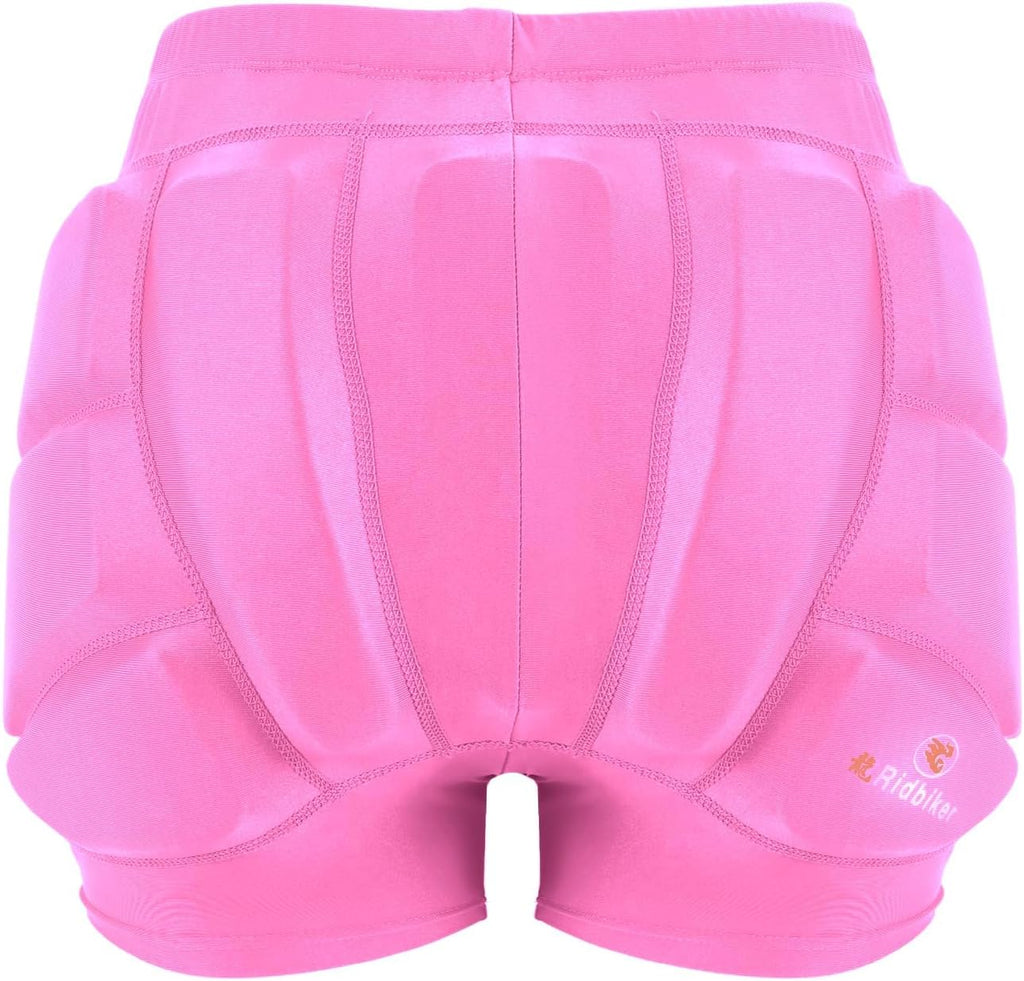 Kids Hip Butt Protection Pads Shorts, Youth Child 3D Tailbone Prote...