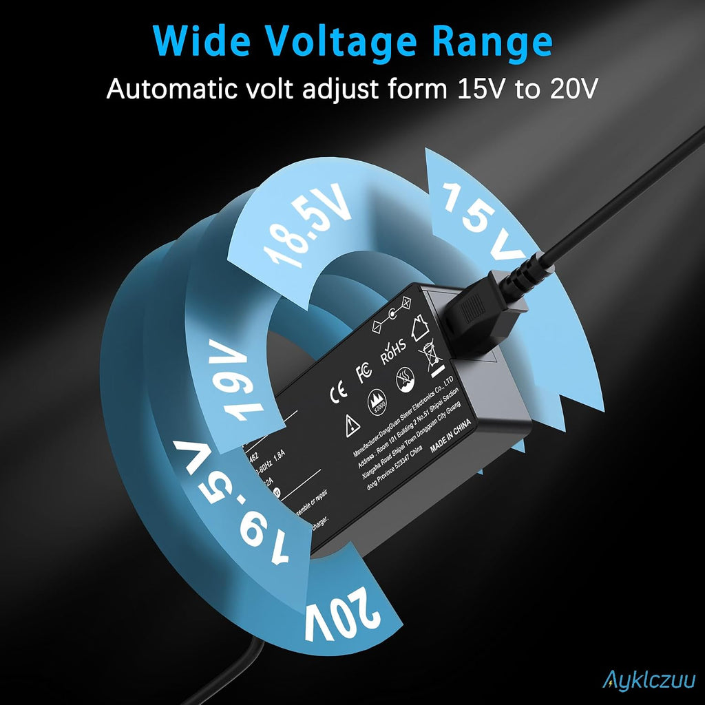 AYKLCZUU Adaptador de cargador universal de 90 W para HP Dell Acer...