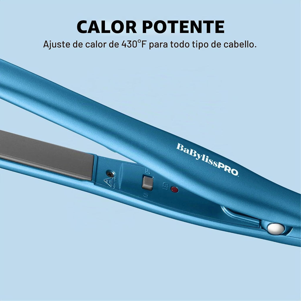BaBylissPRO Mini plancha plana para el cabello | Plancha plana para...